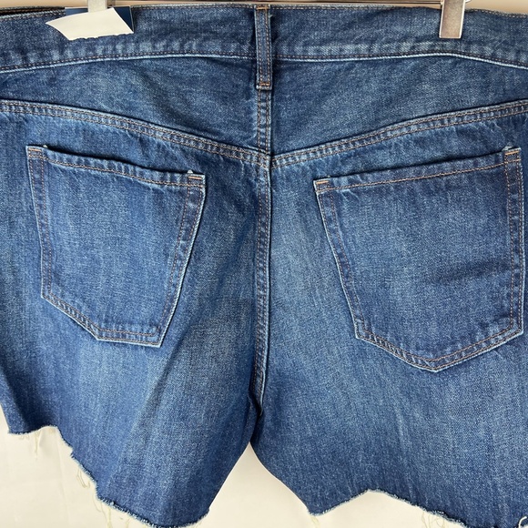 NWT: old navy High-Waisted Slouchy Straight Cut-Off Jean Shorts $35 (22) - Picture 10 of 15
